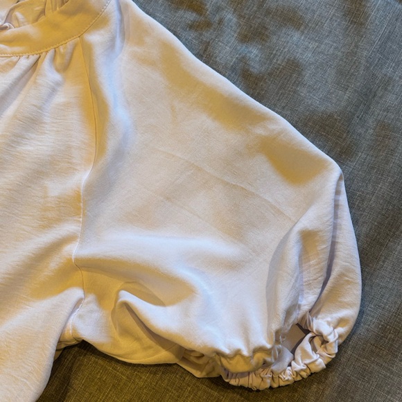 1. State White Ruffled Mini Dress - Picture 5 of 11